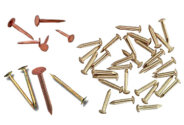Aluminium, Brass, Bronze & Copper Nails