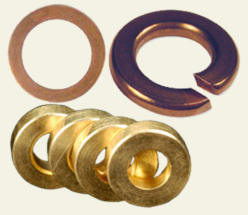 Brass, Bronze And Copper Washers