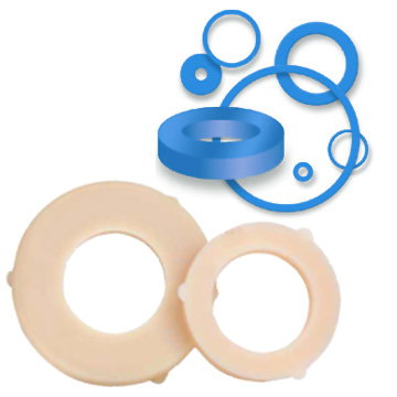 Plastic, Rubber, Washers