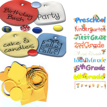 Yellow Tag, Memory Stickers, Self Adhesive Tag