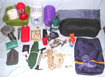 Camping Field Gear