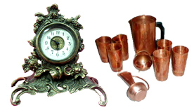 Copperware, exporter of Copperware products, manufacturer of Copperware products 