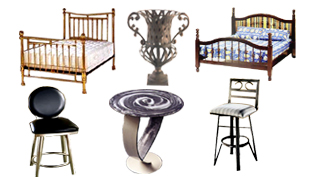 Metal furniture, manufacturer & exporter of metal furniture 
