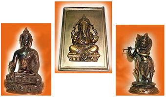 Handcrafted Metal Idols, Indian Handcrafted Metal Idols. Products of Handcrafted Metal Idols 