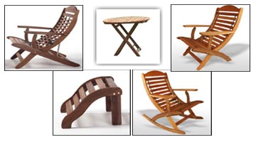wooden outdoor furniture from india 