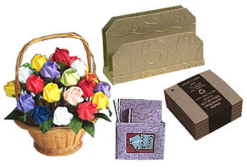 Handmade Paper Products, Indian Handmade Paper Products. Products of Handmade Paper Products  