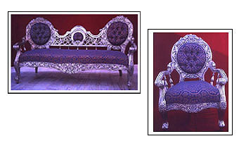 Silver Sofa Set, Indian Silver Sofa Set. Products of Silver Sofa Set   