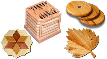 wooden coasters, indian wooden coasters 