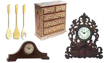 Wooden items from india 