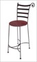 ROUND CUSHION BAR CHAIR