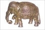 DESIGNED ELEPHANT OF BRASS