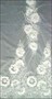 SCHALLOP DESIGN WITH FLOWERED MOTIF
