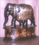 HAND-CRAFTED ELEPHANT WITH BASE