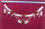 WHITE BEADED TORANS