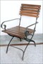 WOODEN IRON CHAIR